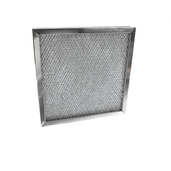 Accurex Pleated Air Filter, Aluminum, Mesh, 16 in x 16 in x 2 in 4-460640 - main